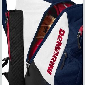 DeMarini Men's Backpack in Navy and White